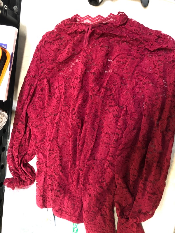 Photo 1 of Maroon Blouse Size 2XL