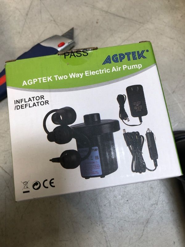 Photo 2 of AGPTEK Electric Air Pump