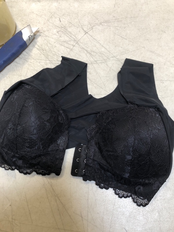 Photo 1 of Black Lace Bra Front Clip Size XL