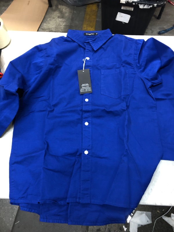 Photo 1 of Blue Collared Shirt XL