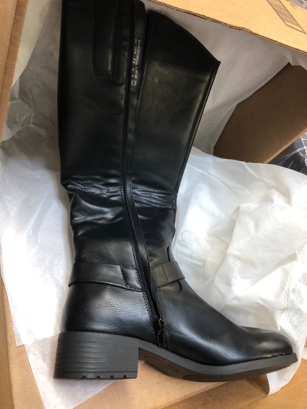 Photo 1 of Black Long Boots Size 8