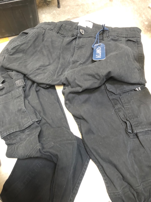 Photo 1 of Black Cargo Pants Size 38/34