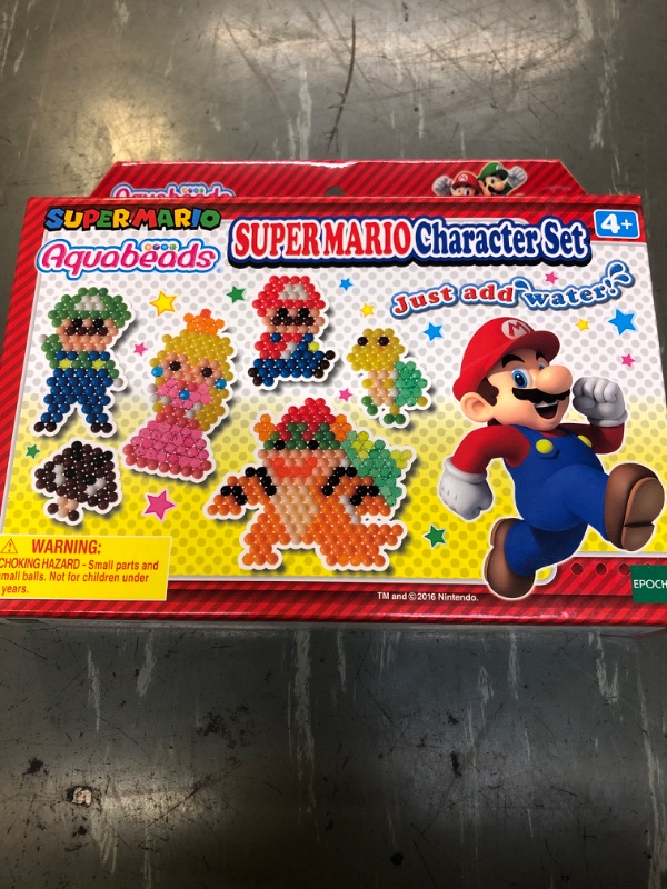 Photo 2 of Aquabeads Super Mario Character Set Additional Beads
