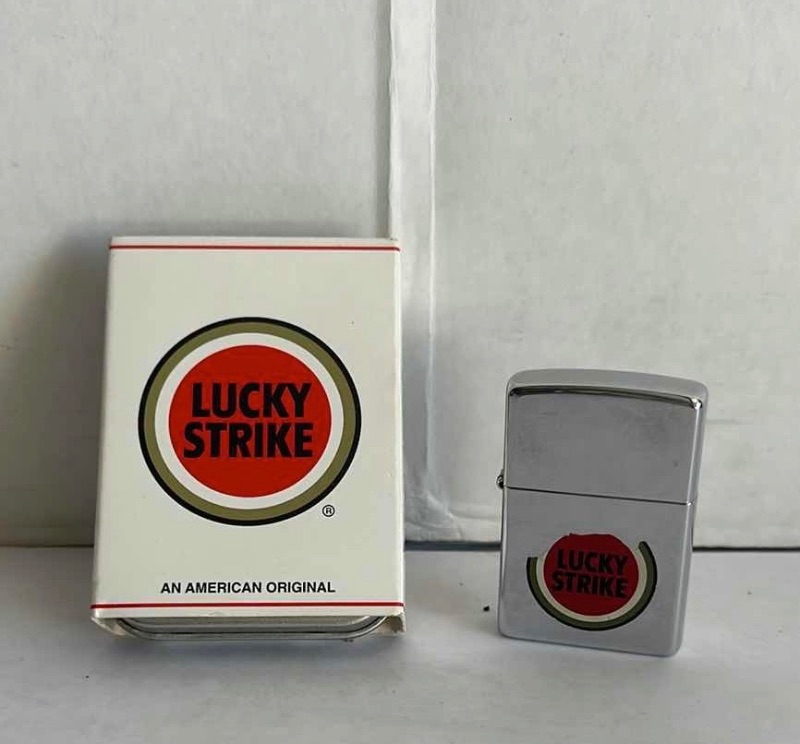 Photo 1 of 2-VINTAGE LUCKY STRIKE LIGHTERS