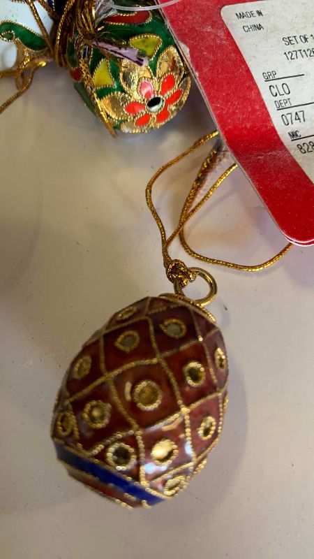 Photo 3 of CHRISTMAS TREE EGG ORNAMENTS