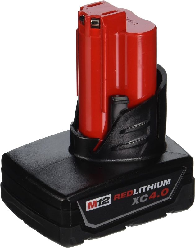 Photo 1 of Milwaukee 48-11-2440 M12 REDLITHIUM XC 4.0 Extended Capacity Battery Pack
