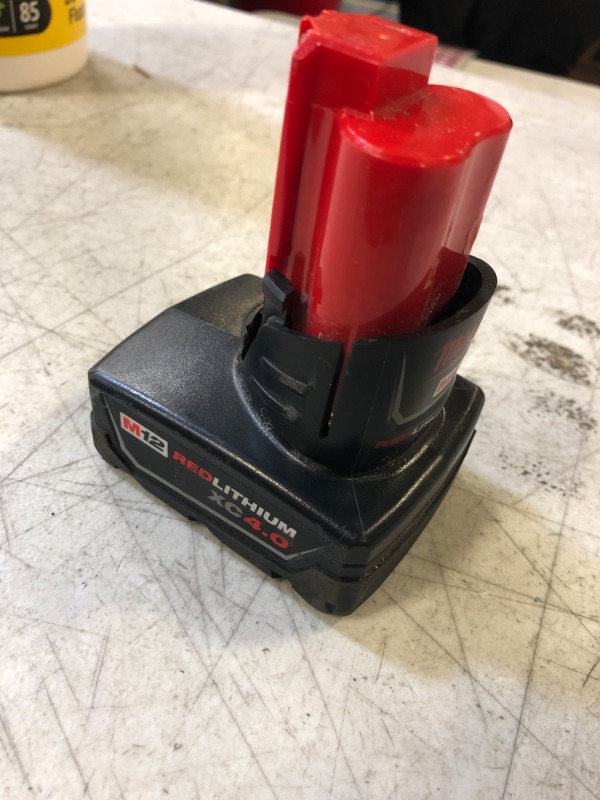 Photo 2 of Milwaukee 48-11-2440 M12 REDLITHIUM XC 4.0 Extended Capacity Battery Pack
