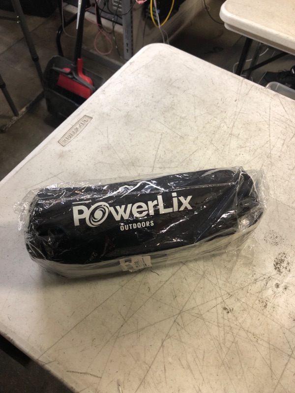 Photo 2 of POWERLIX Sleeping Pad – Ultralight Inflatable Sleeping Mat, Ultimate for Camping, Backpacking, Hiking – Airpad, Inflating Bag, Carry Bag, Repair Kit – Compact & Lightweight Air Mattress (Black)