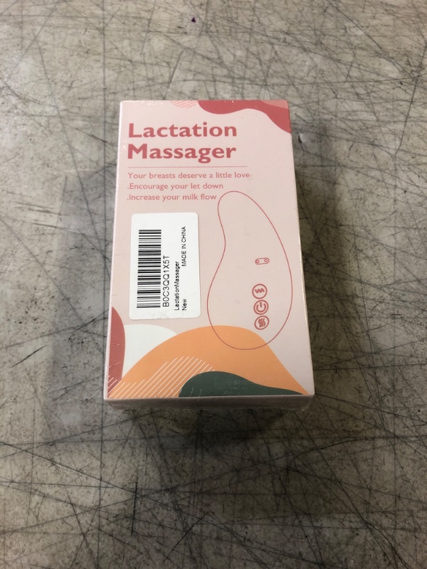 Photo 2 of BUDINOQUE Lactation Massager with Warming for Breastfeeding, Soft Breast Massager with Multiple Modes and Heat for Clogged Milk Ducts, Support Breast Engorgement, Improve Milk Flow (FACTORY SEALED)