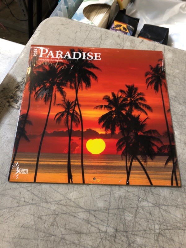 Photo 1 of 2024 PARADISE 16 MONTH CALENDAR 