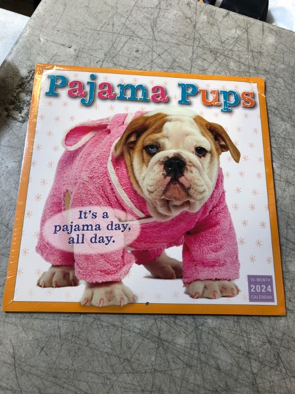 Photo 3 of 2024 Pajama Pups wall calendar 16- month  
