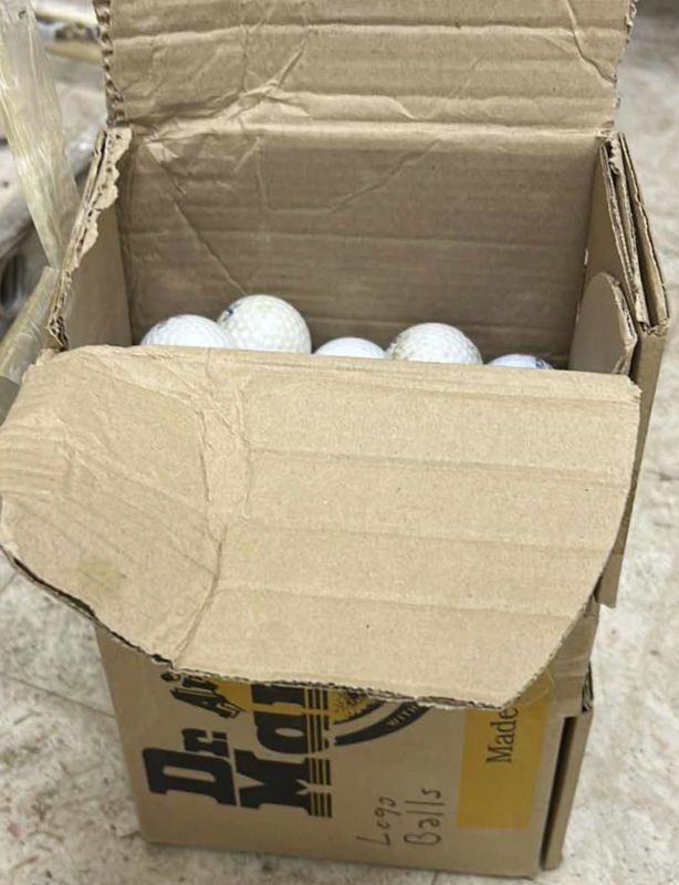 Photo 1 of BOX OF GOLF BALLS