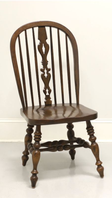 Photo 1 of ETHAN ALLEN ROYAL CHARTER OAK BOWBACK WINDSOR DINING SIDE CHAIR ( SIX AVAILABLE EACH SOLD SEPARATELY)