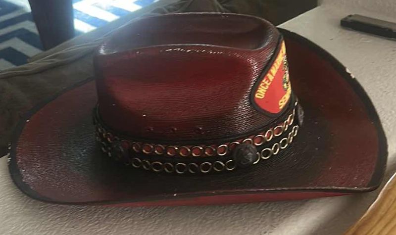 Photo 1 of CUSTOM HAND PAINTED STETSON 7 3/8”