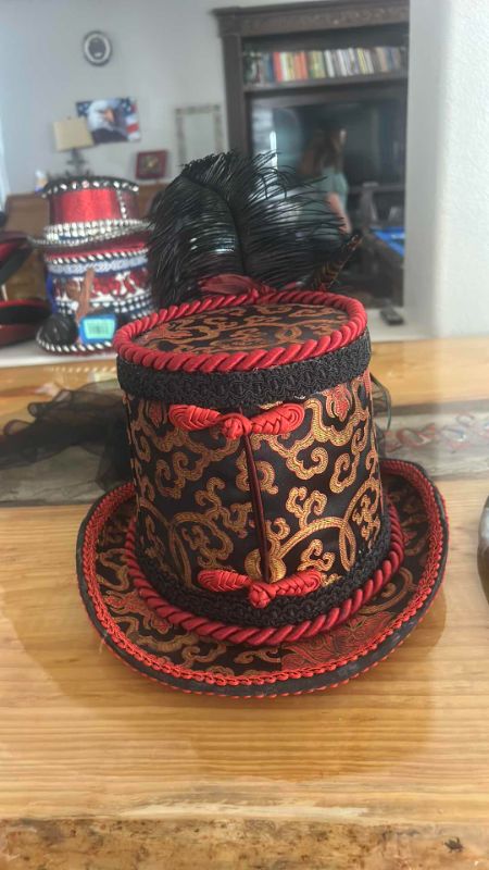 Photo 1 of HAND DECORATED STEAM PUNK HAT SIZE S/M