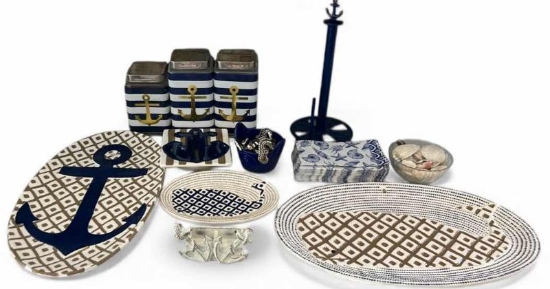 Photo 1 of ANCHOR MOTIF KITCHENWARE