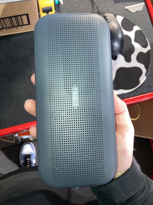 Photo 2 of (READ FULL POST) Tribit StormBox Flow Bluetooth Speaker, Portable Speaker with XBass, 30H Playtime Wireless Speaker, IP67 Waterproof, Bluetooth 5.3, TWS, Custom EQ, Type-C Speaker for Outdoor Travel Beach