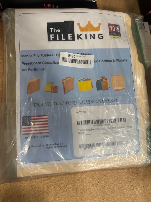 Photo 1 of 10 pack Manila File Folders