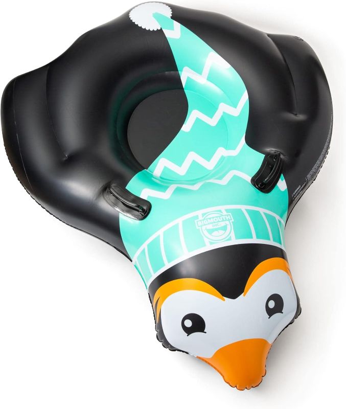 Photo 1 of 
BigMouth Inc. Snow Tube, Inflatable Sleds for Kids and Adults, Heavy Duty PVC