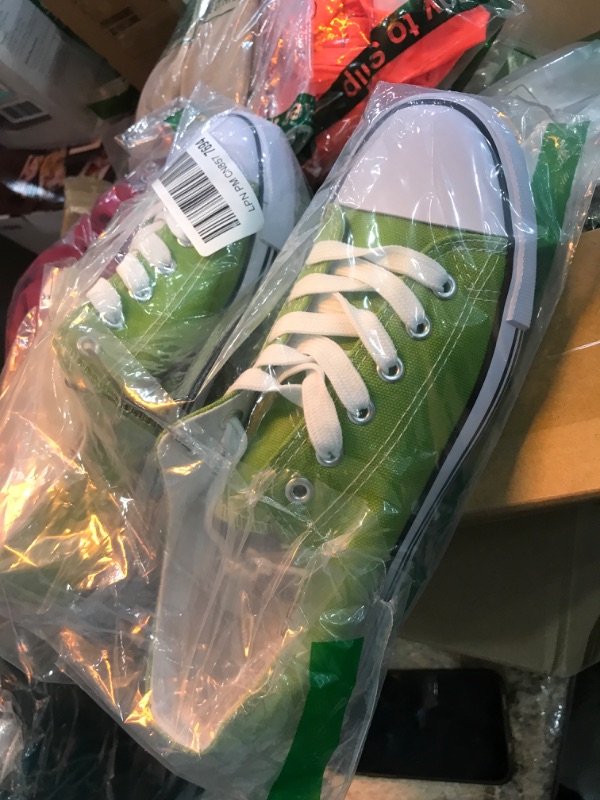 Photo 1 of Green womens sneakers  size 8 **not converse*** 