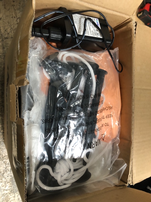 Photo 1 of Alupssuc 8 FT Christmas Inflatable Outdoor Decorations with LED Christmas Countdown Clock, Snowman Santa and Gingerbread Man, Lighted Blow Up Lawn Yard Clearance for Indoor Xmas Holiday Party Decor 8FT-Inflatable Countdown