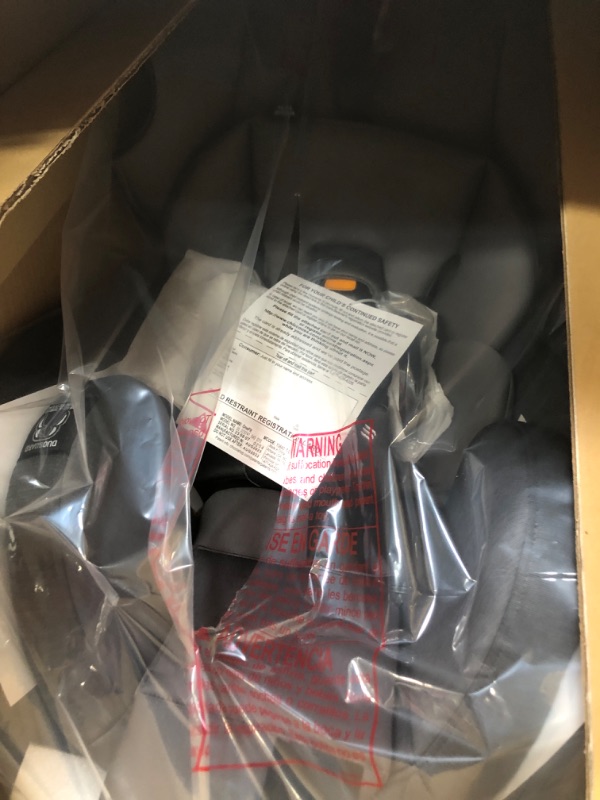 Photo 1 of Chicco OneFit ClearTex All-in-One Car Seat, Rear-Facing Seat for Infants 5-40 lbs, Forward-Facing Car Seat 25-65 lbs, Booster 40-100 lbs, Convertible Car Seat | Slate/Grey