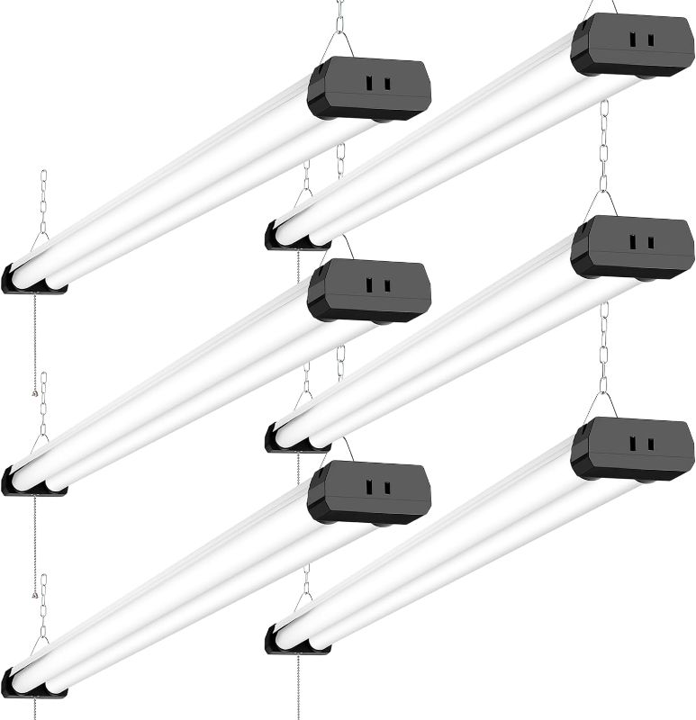 Photo 1 of 4FT LED Linkable Shop light, 10PK