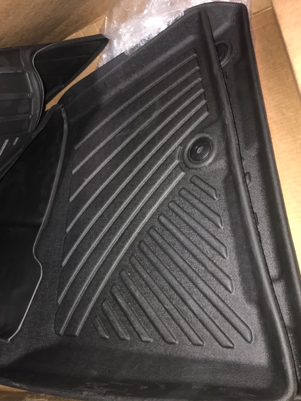 Photo 2 of Binmotor All Weather Floor Mats for KIA Sorento Hybrid (PHEV & HEV) 2021-2023 / Sorento Plug-in Hybrid 6/7 Seat 2022-2023, 1st & 2nd & 3rd Row Full Set, Heavy Duty Car Floor Liners-Black Accessories Kia Sorento Hybrid 2021-2023