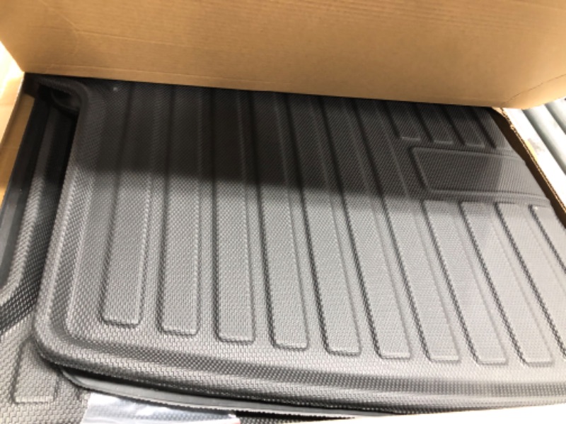 Photo 2 of Rogue Cargo Liner - All Weather Protector Rear Trunk Tray Cargo Mat Compatible with 2021-2023 Rogue Non Sport Models, 3D Modeling Tech Waterproof Flexible Durable Odorless TPO Accessories Custom Fit