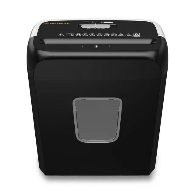 Photo 1 of Bonsaii Paper Shredder 6-Sheet Cross Cut Shredder for Home Office Use
