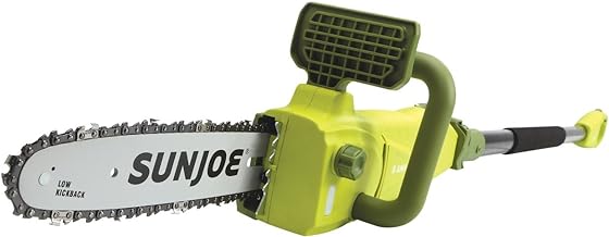 Photo 1 of **SEE NOTES** Sun Joe SWJ807E 10 inch 8.0 Amp Electric Convertible Pole Chain Saw, Green 