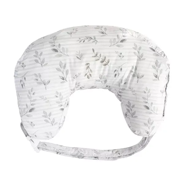 Photo 1 of Boppy Best Latch Nursing Pillow - Gray Leaf Stripe
