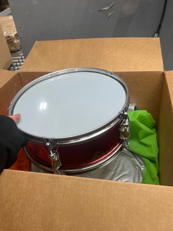 Photo 1 of 12"  red kid's drum 