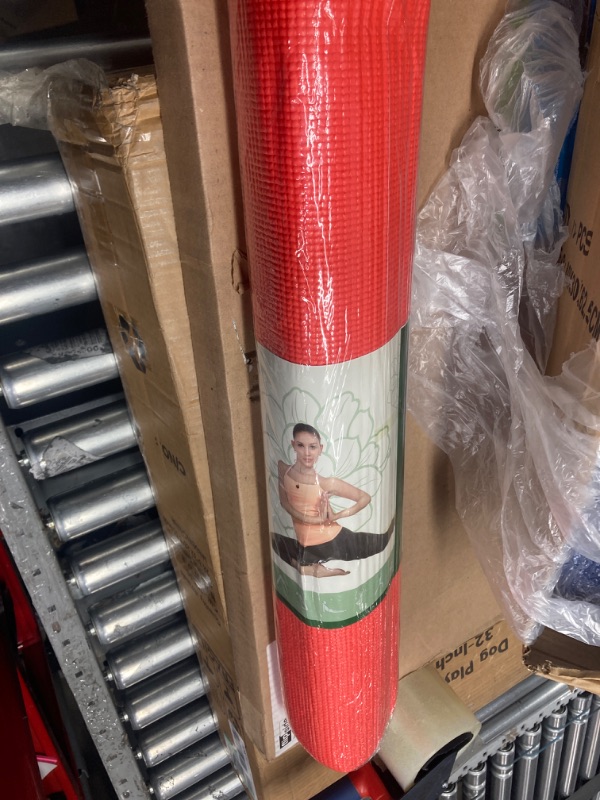 Photo 1 of 1PCS Bulk Yoga Mats , 68 x 24 x 0.16 RED 