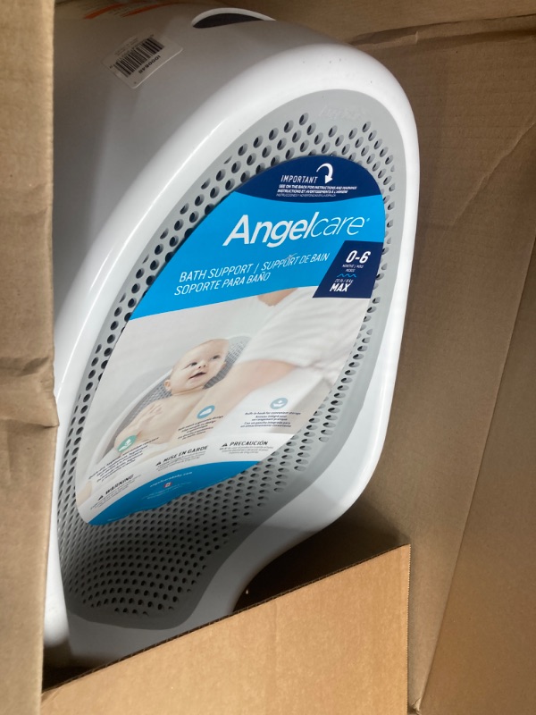 Photo 2 of Angelcare Baby Bath Support (Grey) | Ideal for Babies Less than 6 Months Old