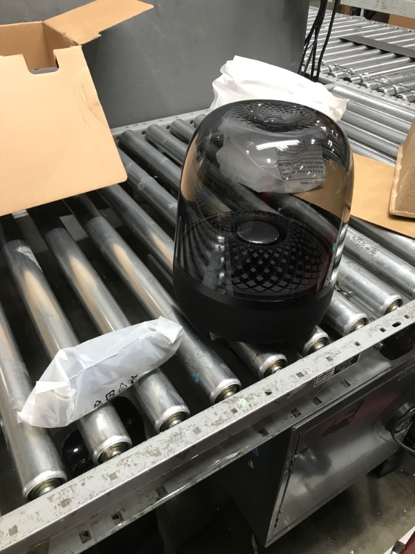 Photo 1 of Harman Kardon Aura Studio 4 - Bluetooth Home Speaker - Superior Sound Performance - 5 Diamond-Effect Lighting Themes - Made with Recycled Materials