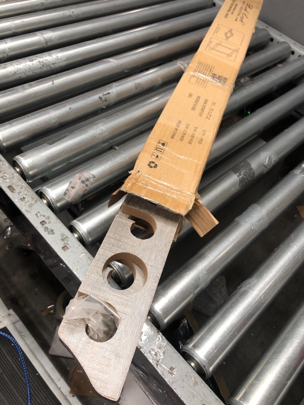 Photo 1 of Rush Creek Creations 11 Fishing Rod Storage Rack for Wall/Garage Barn Wood