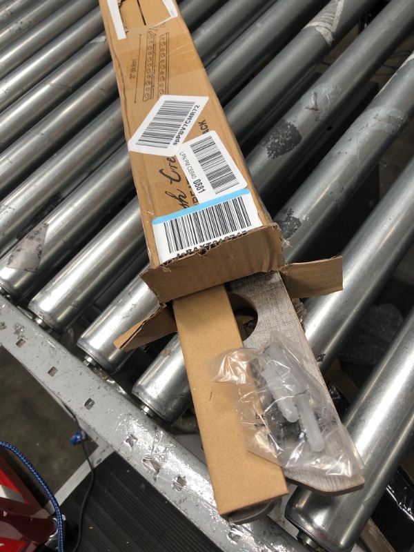 Photo 1 of Rush Creek Creations 11 Fishing Rod Storage Rack for Wall/Garage Barn Wood