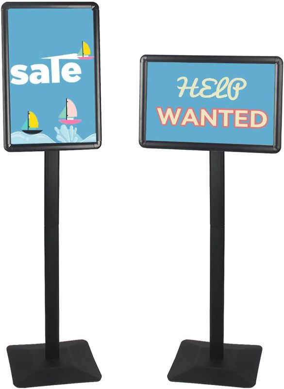 Photo 1 of *READ NOTES* Sign Holder Stand 11×17(UNKNOWN BRAND)