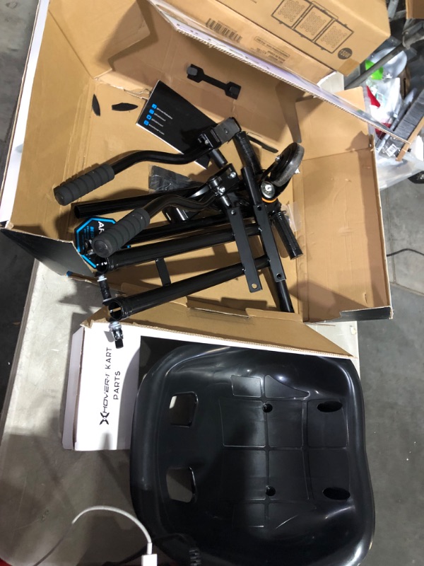 Photo 5 of ***USED - DAMAGED - CRACKED - LIKELY MISSING PARTS - NO HOVERBOARD***
Hover-1 Buggy Attachment | Compatible with All 6.5" & 8" Electric Hoverboards, Hand-Operated Rear Wheel Control, Adjustable Frame & Straps, Easy Assembly & Install Black