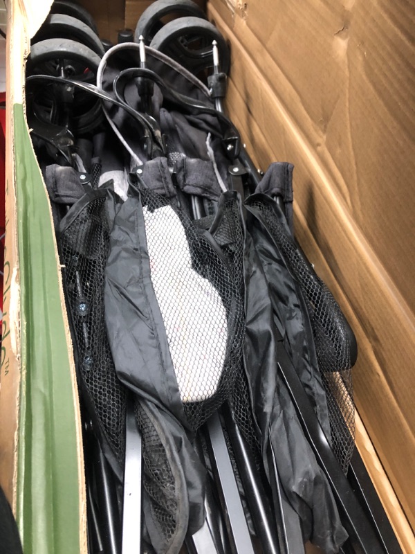 Photo 1 of Dream On Me Volgo Twin Umbrella Stroller, Black