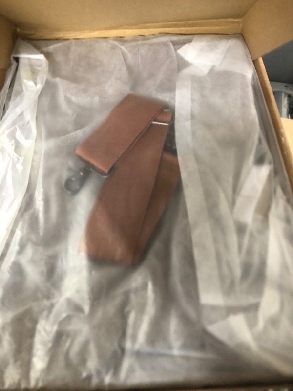 Photo 1 of Leather Messenger Bag for Men, Vintage Leather Laptop Bag Briefcase Satchel, 17.3 Inch Computer School Work Bag (Brown) Brown-17.3inch