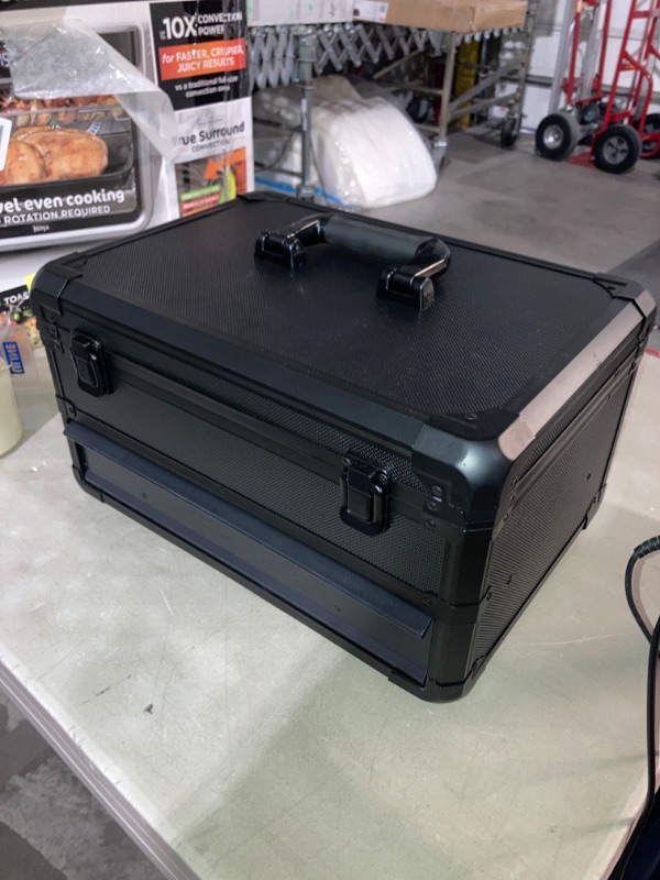 Photo 3 of (READ FULL POST) ELIAUK Tool Box Hard Case Tool Organizer Storage Cabinet Carry Case with Lock &Drawers, Black