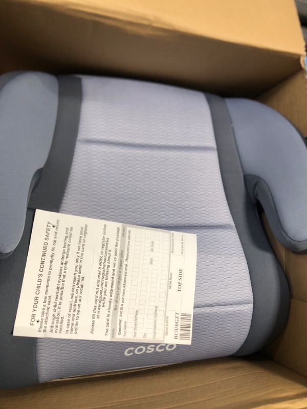 Photo 2 of Cosco Topside Booster Car Seat, Extra-Plush pad, Organic Waves