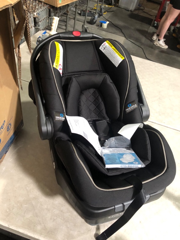 Photo 5 of ***USED - MANUFACTURED JULY 13 2022***
Graco SnugRide SnugLock 35 LX Featuring TrueShield Technology, Ion Black