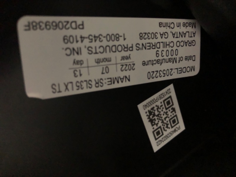 Photo 6 of ***USED - MANUFACTURED JULY 13 2022***
Graco SnugRide SnugLock 35 LX Featuring TrueShield Technology, Ion Black