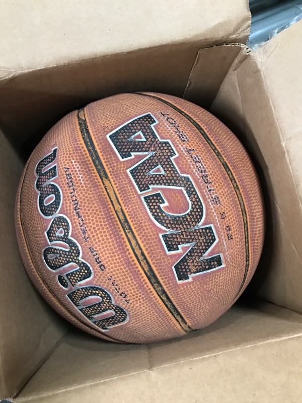 Photo 2 of *READ NOTES* WILSON NCAA Street Shot Basketballs - 29.5", 28.5", 27.5"