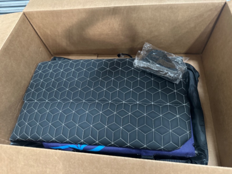 Photo 2 of ABE Non-Inflatable Car Mattress,Double-Sided Folding Car Bed Mattress SUV,Portable SUV Mattress, Car Camping Mattress Back Seat,Car Travel Camping Mattress for Sleeping(Dinosaur World) Blue