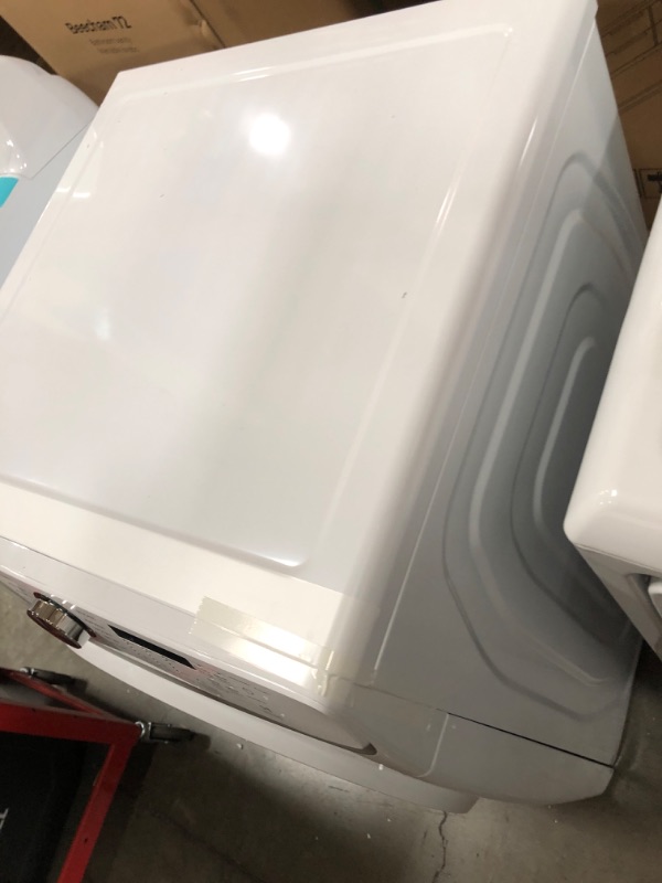 Photo 2 of Samsung 7.5 cu. ft. Front Load Electric Dryer with Sensor Dry DVE45T6000W/A3