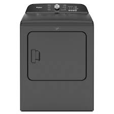 Photo 1 of Whirlpool 7-cu ft Steam Cycle Electric Dryer (Volcano Black)
